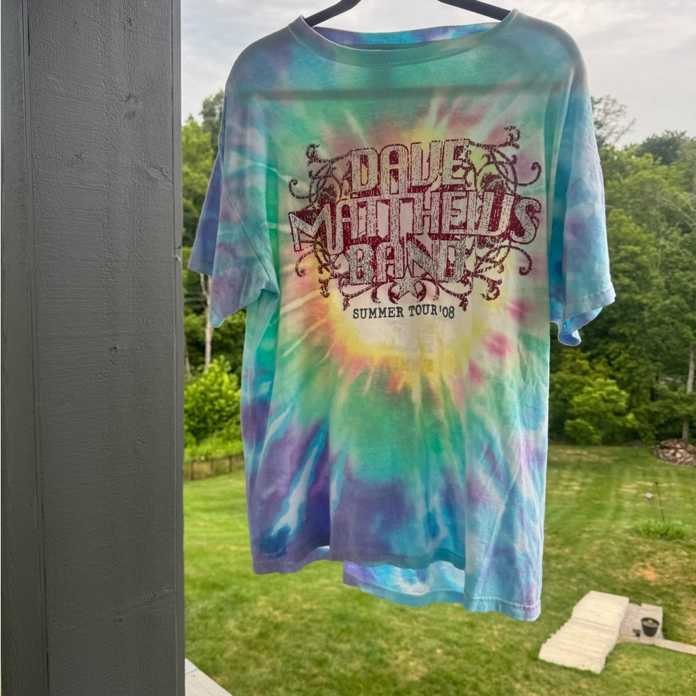 Tie-Dye Dave Matthews Band T-Shirt